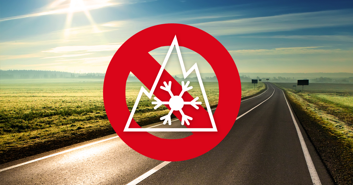 Saviez-vous que de rouler avec des pneus d’hiver au lieu de pneus d'été ou quatre-saisons durant l'été est fortement contre-indiqué?